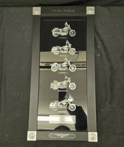 lot 133 image: Harley-Davidson Motorcycle Wall Art Display - Crow River, 2008