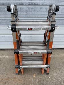 lot 180 image: Used Little Giant Ladder System Model 17 Type 1A, 300 lbs Duty Rating