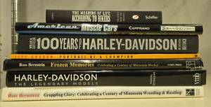lot 188 image: Collection of Automotive and Sports Books including Harley-Davidson and Jeff Gordon Biographies