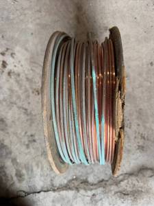 lot 200 image: Spool of Copper Wire (17 pounds)