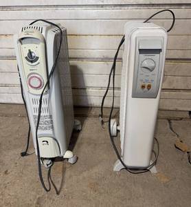 lot 219 image: Radiator Space Heaters by Lakewood & DeLonghi (Untested)