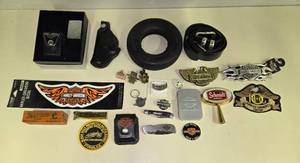 lot 225 image: Collection of Harley-Davidson Memorabilia and Accessories