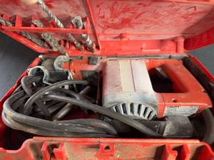 lot 245 image: Hilti TE 12S Rotary Hammer Drill with Carrying Case (Untested)