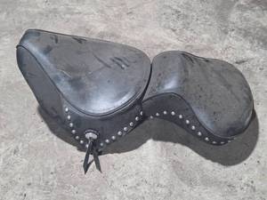 lot 261 image: Used Motorcycle Seat with Studded Design