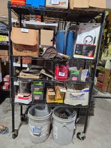 lot 269 image: Storage Rack with Shelves