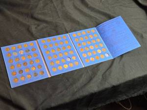 lot 20 image: Lincoln Cent Collection 1941-1975 Penny Set - Complete