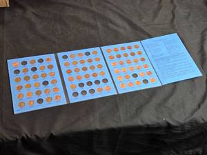 lot 22 image: Lincoln Memorial Penny Coin Collection 1959 Onwards - 70 Pennies