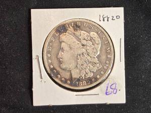 lot 68 image: 1882O Morgan Silver Dollar Coin