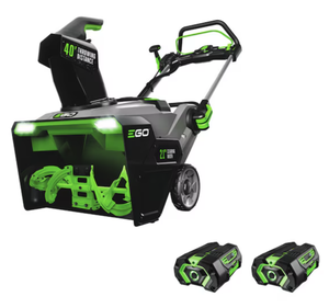 EGO POWER+ 56-volt 21-in Single-stage Push Battery Snow blower with (2) 7.5Ah Batteries and Charger