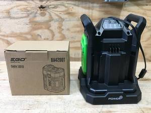 lot 11 image: EGO 56V 7.5Ah Battery and Charger