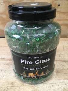 lot 73 image: Open Hearth Fire Glass