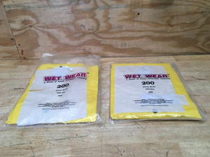 lot 84 image: Lot of 2 - Wet Wear Protective Clothing- Rain Suits