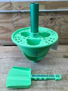 lot 79 image: Anchorworks Umbrella Anchor with Shovel
