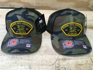 lot 83 image: Lot of 2 - National Rifle Association of America Caps