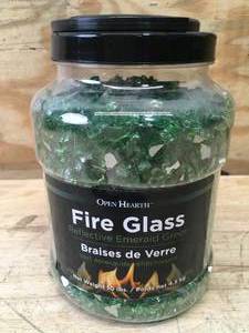 lot 93 image: Open Hearth Fire Glass