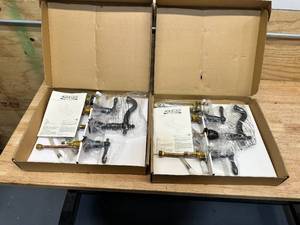 lot 153 image: 2 Aqueous Lavatory Faucet Brushed Bronze