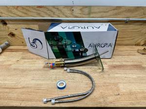 lot 69 image: Aurora Single Handle Waterfall Faucet