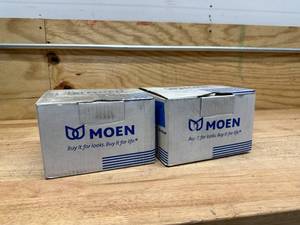 lot 104 image: 2 Moen T2703 Level Chrome Posi-Temp Tub & Shower Trim Kit with Lever Handle