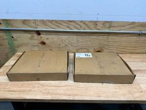 lot 105 image: 2 Aqueous Lavatory Faucet Brushed Bronze