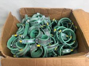 lot 173 image: Lot of 40 Heavy Duty Rubber Clamps