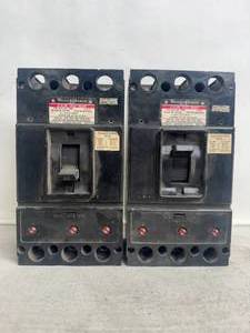 lot 172 image: WESTINGHOUSE Lot of 2 JA3125W Molded Case Circuit Breakers