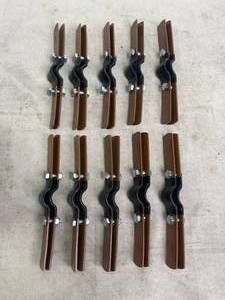 lot 180 image: EATON Lot of 10 B-Line B3373CT-1 Copper Tube Riser Clamps