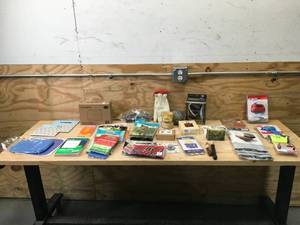 lot 203 image: Lot of Various Office Supplies and Other Items