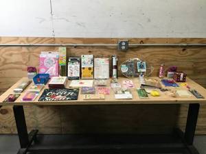 lot 212 image: Lot of Office Supplies, Decorations and Crafts