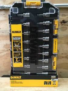 lot 224 image: DeWalt 38 Drive SAE and MM Bit Socket Set Model # DWMT73806CL 0410257.50