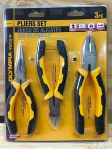 lot 227 image: Olympia 3 Piece Pliers Set 0410256.95