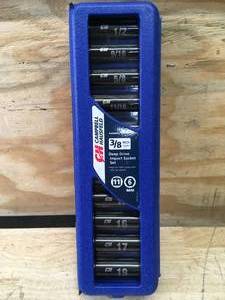 lot 228 image: Campbell Hausfeld 38 Deep Drive Impact Socket Set 04102512