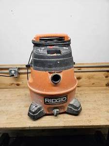 lot 191 image: Ridgid 14 Gallon 6.0 Peak HP NXT Shop Vacuum Wet Dry Vac with Fine Dust HD1400