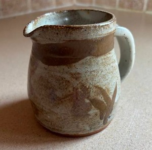 lot 52 image: Handmade Ceramic Creamer Pitcher