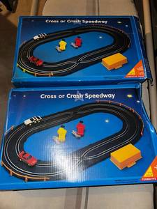 lot 229 image: Cross or Crash Speedway Toy Set x2