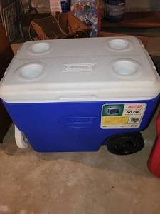 lot 193 image: Coleman Coolers Set 40 QT & 28 QT