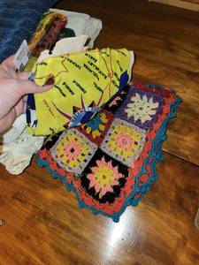 lot 205 image: Assorted Handmade Textile Lot