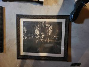 lot 256 image: Vintage Framed Photographs Set of 2