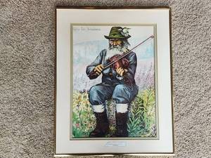 lot 71 image: Hjalmar Larson Framed Artwork 1970