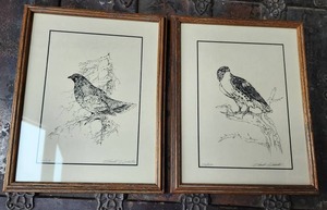 lot 75 image: Charles J. Dieter Bird Prints Set