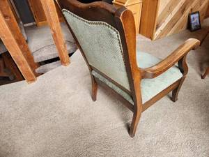 lot 148 image: Vintage Wooden Armchair