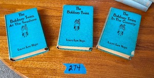 lot 274 image: Vintage Bobbsey Twins Book Set