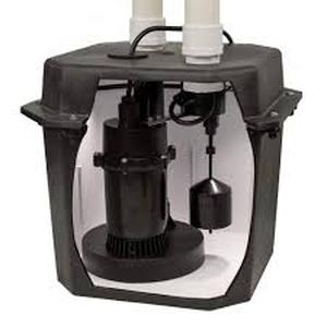 Everbilt 1/4 HP Pre-Plumbed Sink Tray System Sump Pump  Customer Returns See Pictures