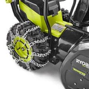 Lot of RYOBI 13-16 in. Snow Blower Tire Chains     Customer Returns See Pictures