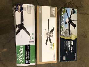 lot 7 image: Lot of Assorted Ceiling Lighting Various Models and Conditions   Customer Returns See Pictures