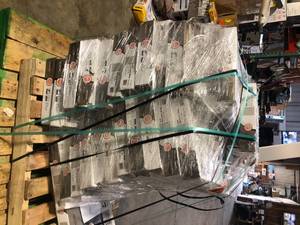 48 Boxes of TrafficMaster Ash Blended Slate 4 MIL x 12 in. W x 12 in. L Peel and Stick Water Resistant Vinyl Tile Flooring (30 sqft/case)  Customer Returns See Pictures