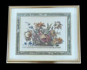 lot 101 image: Floral Still Life Print by Jean-Baptiste Monnoyer