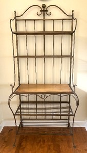 lot 10A image: Beautiful Bakers Rack