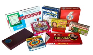 lot 59 image: Games Galore including Scribbage, Monopoly, Tripoley, Bingo and More