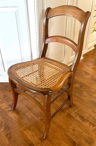 lot 67 image: Vintage Cane Seat Wooden Chair