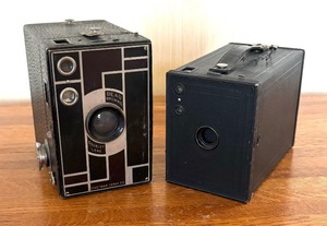 lot 72 image: Two Vintage Brownie Cameras by Eastman Kodak